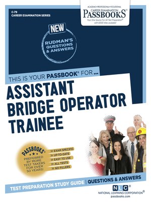 cover image of Assistant Bridge Operator Trainee